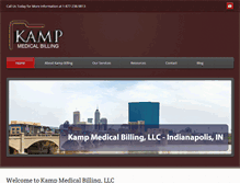 Tablet Screenshot of kampbilling.com